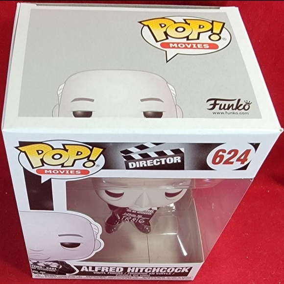 Alfred Hitchcock funko # 624 (nib) With pop protector - Picture 4 of 7